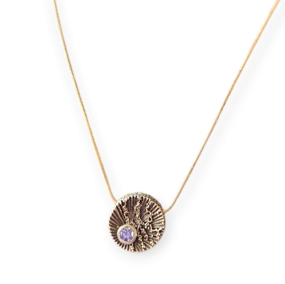 Tanzanite Amulet Necklace